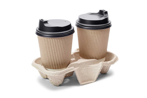 Two Cup takeaway Carry Tray (2CUP) - Pack of 360