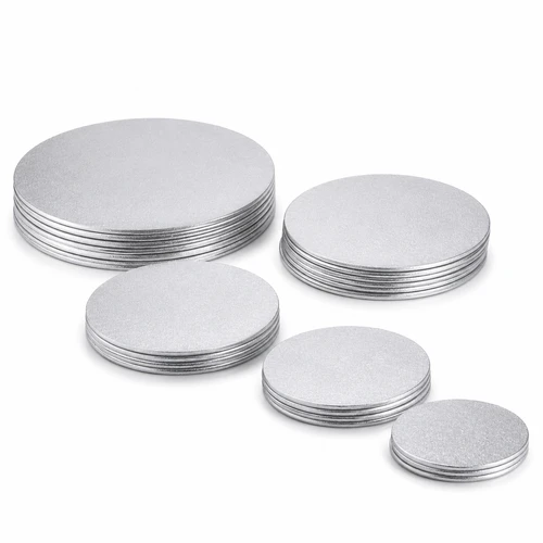 Silver Cake Drums Round 16 inch - Pack of 5