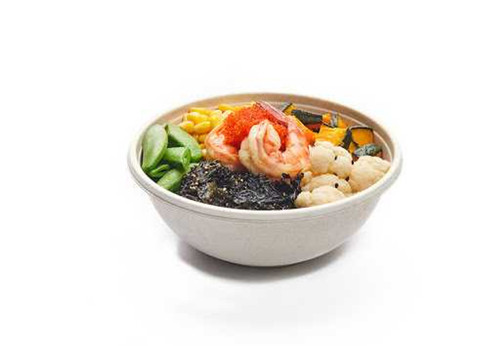 Sabert Buddha Round Pulp Bowl 600ml PUL12020 - Pack of 300