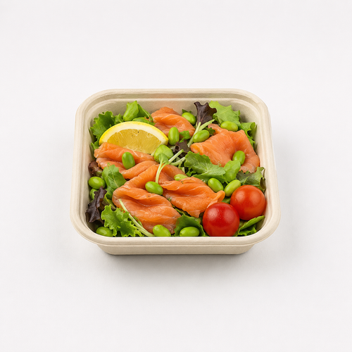 Sabert Square Pulp Bowl PUL14116 500ml - Pack of 300