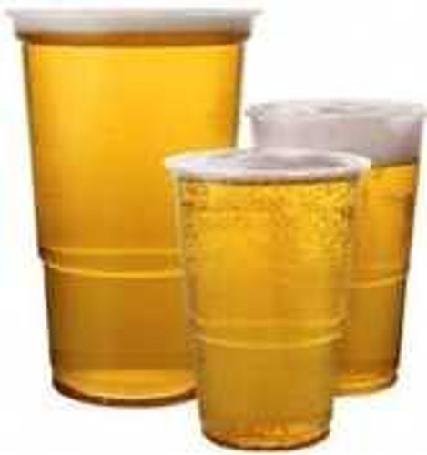 One Pint Clear Plastic Beer Glasses – Pack of 1000