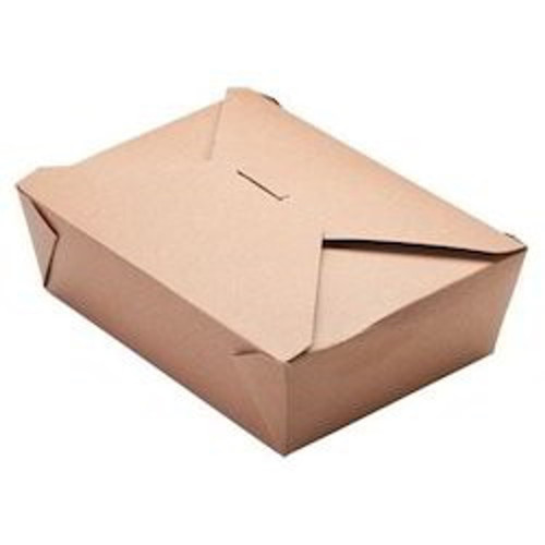 No.5 Brown leakeproof Kraft Meal box 900ml (pack of 150)