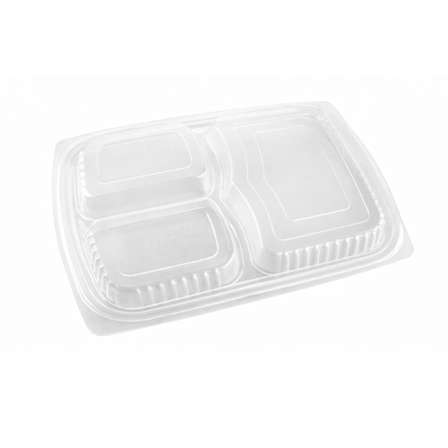 Somoplast Clear 3 Compartment Microwavable Lid 822L/824L