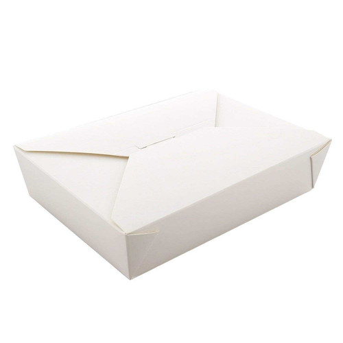 No.2 White Leakproof Paper Meal box 51oz/1450ml (pack of 180)