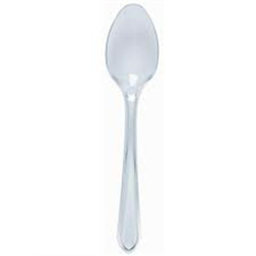 Heavy Duty Plastic Clear Spoons - Pack of 1000