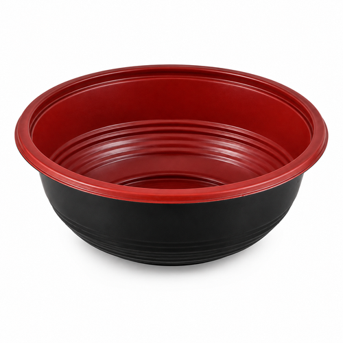 Somoplast Donburi Bowls with PET Lids 24oz (700ml) - Pack of 300 Sets