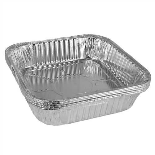 9 inch square (9x9x2) Aluminium Foil Container (box of 200)
