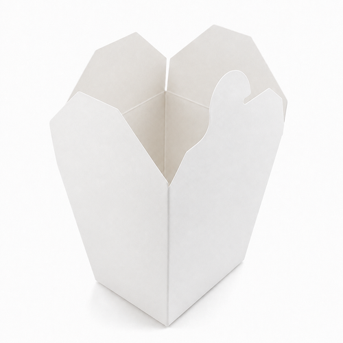 No.32 White leak Proof Paper Meal Box 946M - pack of 400
