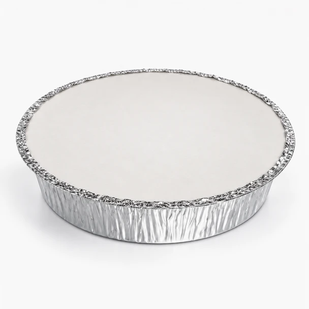 No12 Aluminium Foil Board Lid [7inch] Round (a pack of 400)