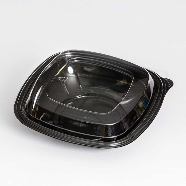 Somoplast 780 Square Black Food Container 500cc Just Base (a pack of 270)