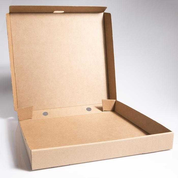 Pizza Box Brown Plain [14inch] (a pack of 100)