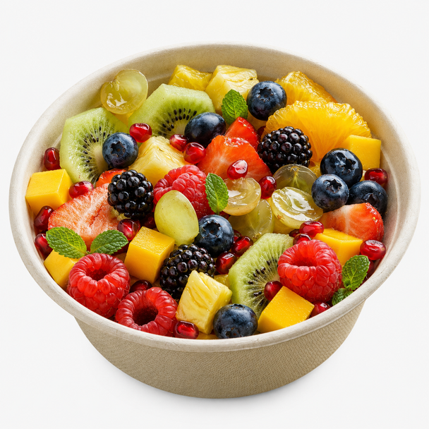 Sabert Round Pulp Bowl PUL46016, 500ml - Pack of 500