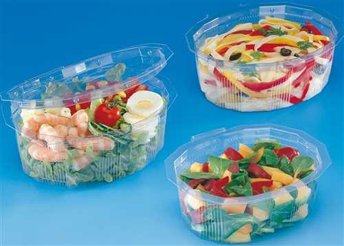 GPI Multipack M500 Clear Hinged Container [500cc] (a pack of 420)