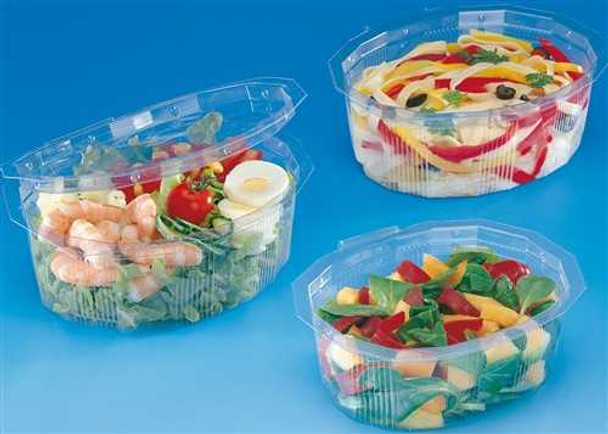 GPI Multipack M370 Clear Hinged Container [370cc]