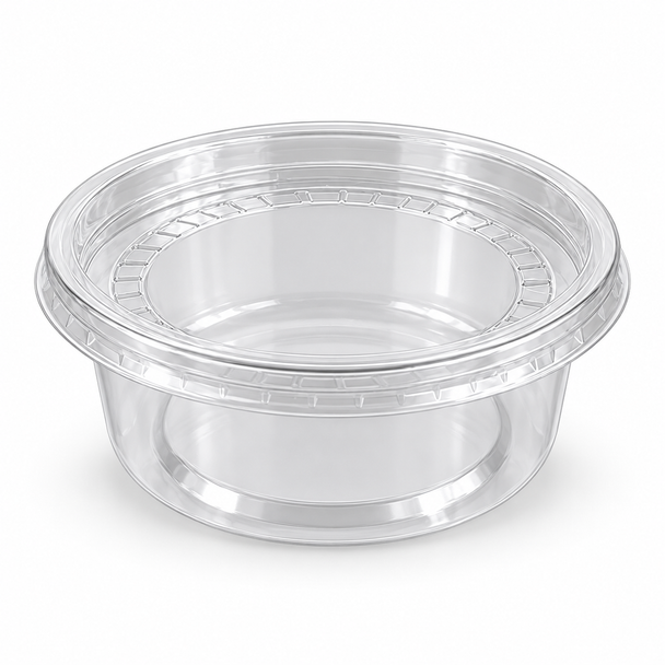 Somoplast Clear Deli Container SRC 250ml just base (Pack of 500)