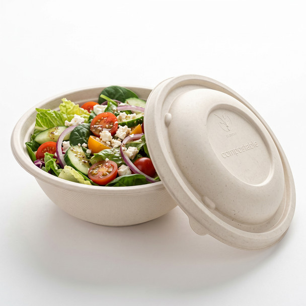 Sabert Pulp Lid for Wide Round Bowl Ø21cm PUL52932PUL