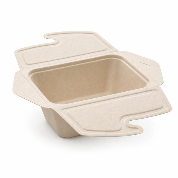 Sabert Rectangular Bagasse Meal Box 1000ml PUL43080320 – Pack of 150