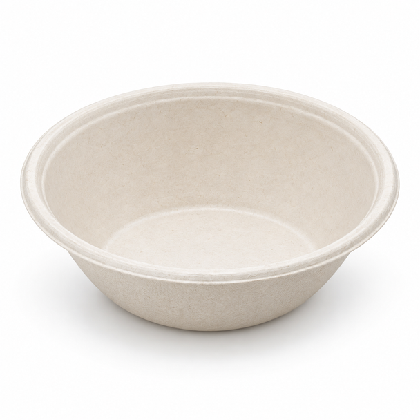 Sabert Buddha Round Pulp Bowl PUL12020 600ml (Pack of 300)