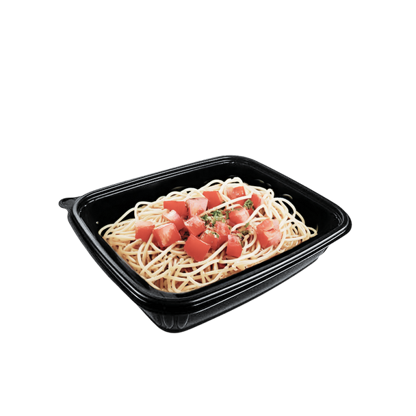 Somoplast [837] Black Microwavable Container [900cc] Just bases (a pack of 300)
