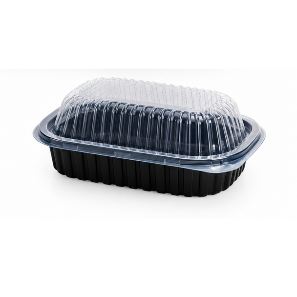 Mani M-8000TAPP 24oz Clear Hi-Dome Lids