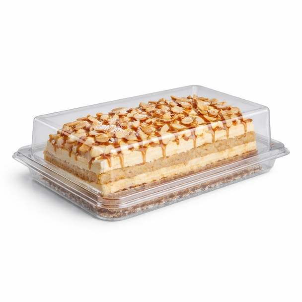 GPI Traitipack Clear Hinged Rectangular Bakery Container X10H40  (a pack of 240)