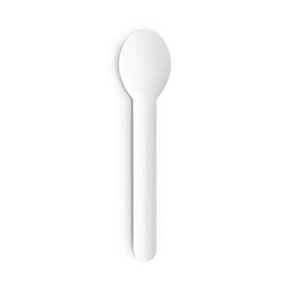 White Premium Paper Dessert Spoon
