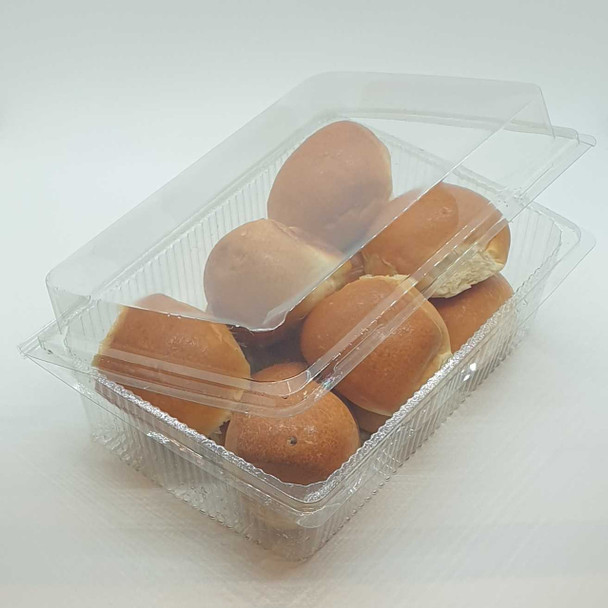 GPI Traitipack X13H110 Clear Hinged Container | 100 Pack Guillin GPI Supply Express