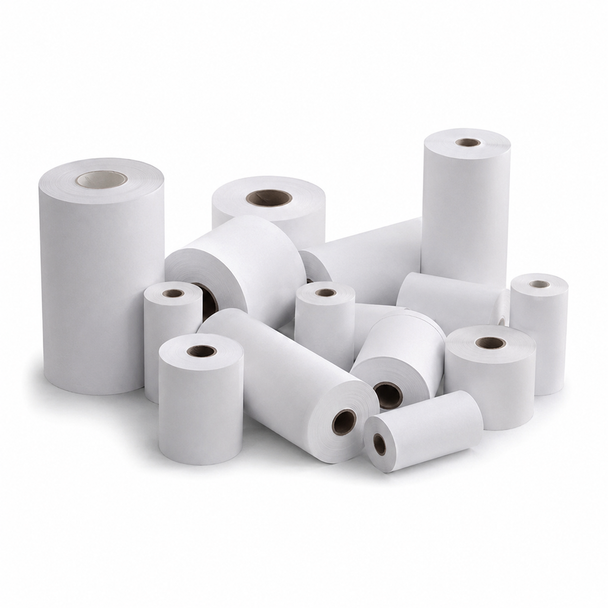 80 x 80mm Single-Ply Thermal Till Rolls – Pack of 20