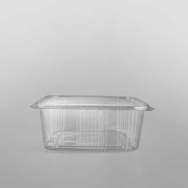 Somoplast [970] Clear Hinged Rect. Container [2000cc] (a pack of 200)