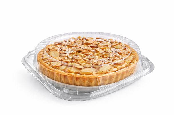 GPI Patipack XG244 Clear Hinged Pie Pack 235x50mm (Pack of 160)