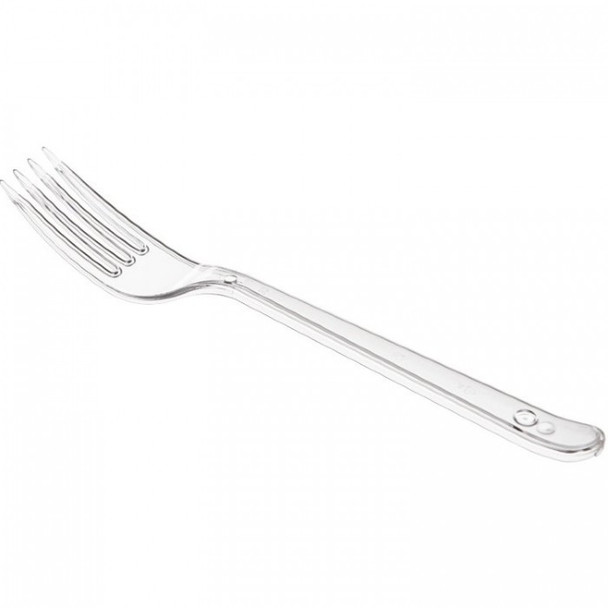 Plastic Clear Forks (a pack of 1000)  Supply Express