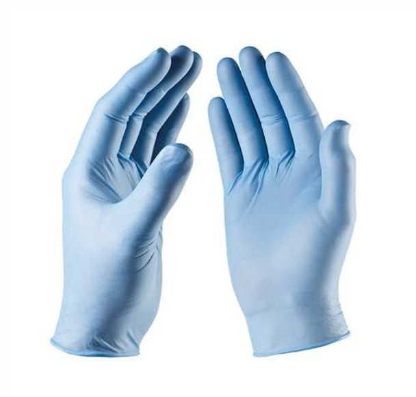 Nitrile Glove Latex and Powder Free Large (10 packs of 100)