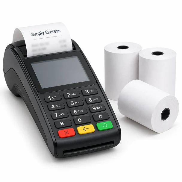 57 x 40mm Thermal Credit Card Machine Rolls – Pack of 20