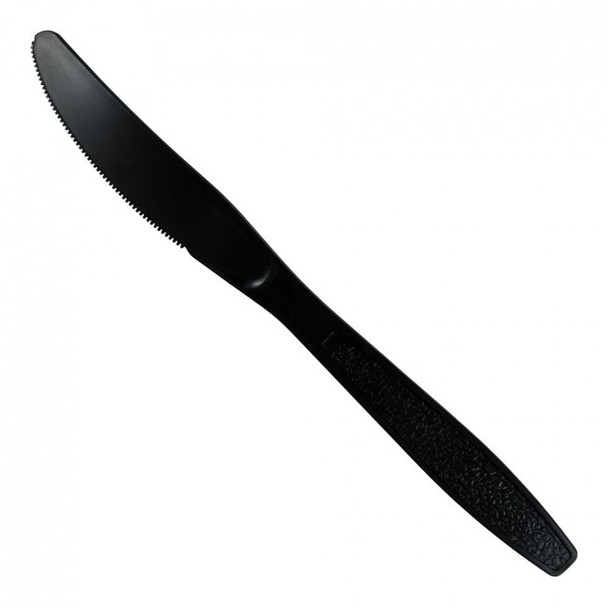 Plastic Black Heavy Duty Knives (a pack of 1000)