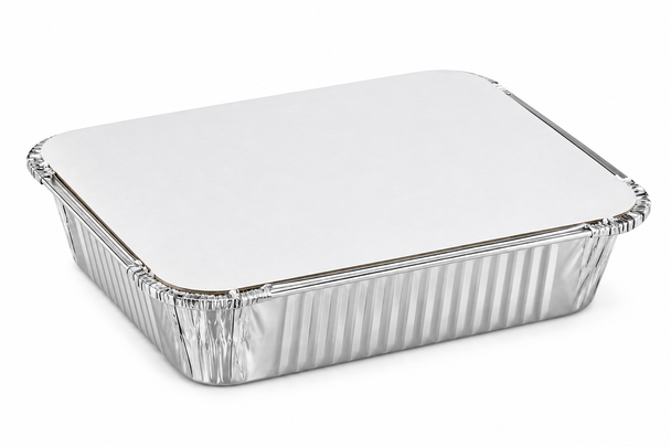 Foil Board Lids for 7x9x1.5 Inch Foil Containers – Pack of 50