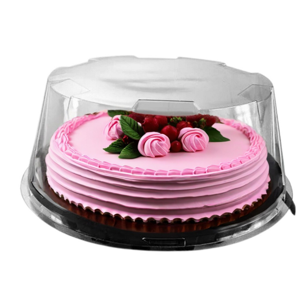 GPI Actipack 26DXN03 Clear Cake Domed Lid [10x3inch] {160 Lids)