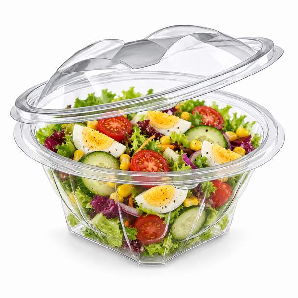 Somoplast 987 Hinged Salad Bowl 250cc (Pack of 450)