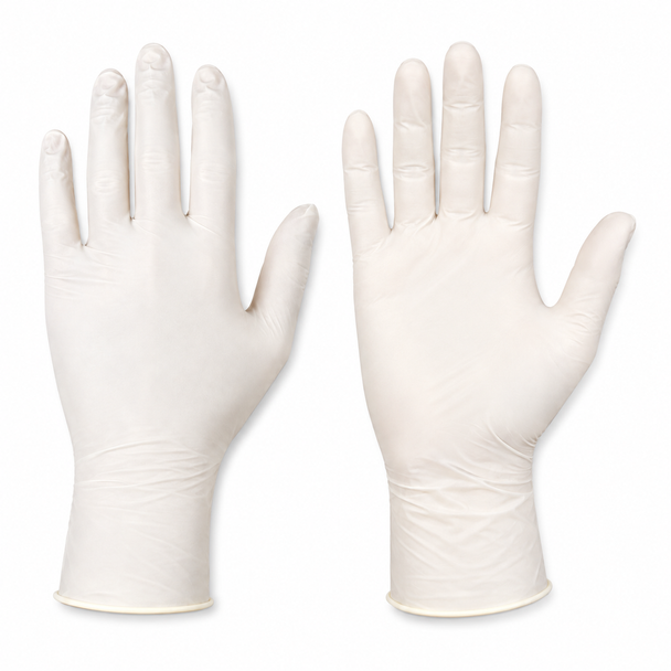 Latex Gloves Small Powder-Free - 10 Packs of 100