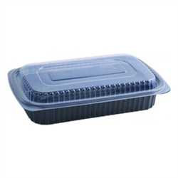 Somoplast [826] Black Microwavable Container [750cc] Just Base (a pack of 260)