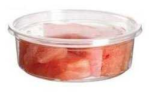 Clear Deli Lids for Somoplast [SRC250-350-500 Containers] (a pack of 500)