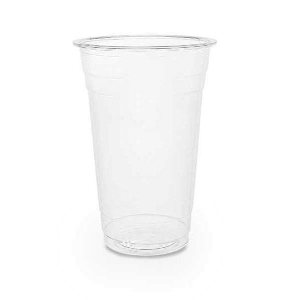 Somoplast Plastic Clear Juice, Milkshake , Smoothies Cups [16oz] (500ml) (a pack of 1000)