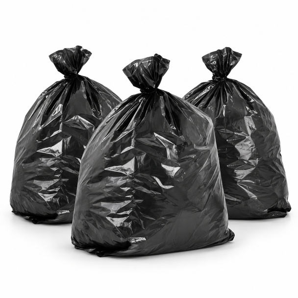 Black Refuse Bag [18x29x38inch] 250G (a pack of 100)
