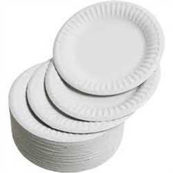 Paper Plate White [7inch] (18cm) (a pack of 1000)  Supply Express
