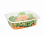 Economy Somoplast Clear Hinged Rectangular Container 660 (600cc) - Pack of 500