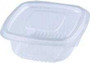 Somoplast Clear Hinged Compact Square Container 955 (150cc) - Pack of 600