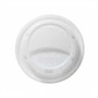 Hippo White Hot Domed Plastic Lids 8/9/10oz - Pack of 1000