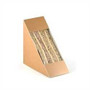 Deep Fill Kraft  Sandwich Wedges  with window- Pack of 500