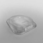 GPI Patipack Clear Hinged Pie Pack Container XG214 - Pack of 210