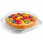 GPI Patipack Clear Hinged Lids Pie Pack Container XG214 - Pack of 210