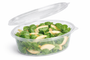 GPI Elipack Oval Hinged Salad Container E750 (750cc) - Pack of 300